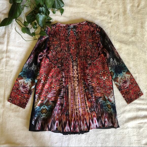 Anthro Rana Gill Spectral Embroidered Blouse - Picture 5 of 5